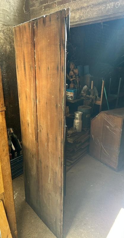 Lindo esquinero de campo antiguo con su patina original todo pino Brasil macizo buen estado - imagen 7