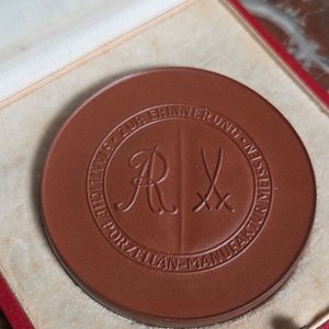 Medalla de Barro Meissen "Zur Erinnerung" - imagen 3