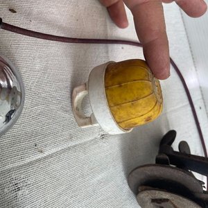 Bocina Antigua de Bicicleta y Vulcanizadora Satler - imagen 3