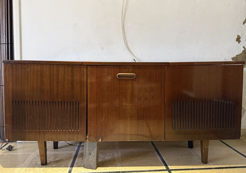 Mueble Consola Radio-Tocadiscos Motorola Vintage Madera