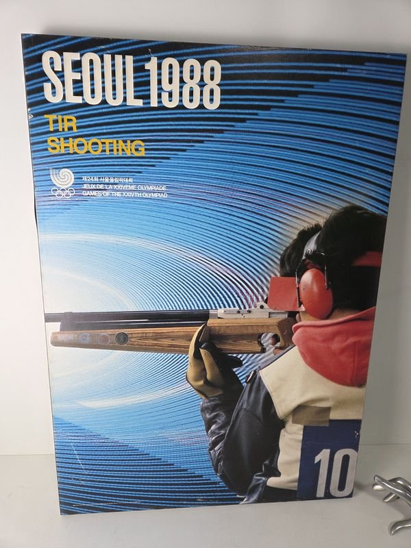 Póster de propaganda de los Juegos Olímpicos de 1988 - imagen 2
