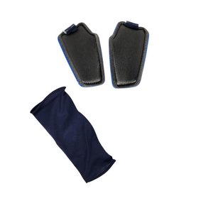 Canilleras de Fútbol Junior Kipsta VIRALTO Azul Talle XS - imagen 3