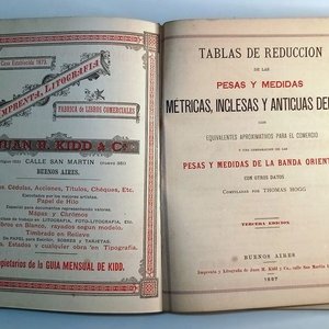 Libro Antiguo: Tablas de Reducción de Pesas y Medidas (1887) - imagen 3