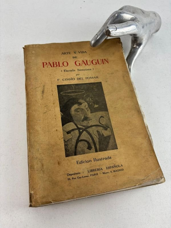Lote siguiente: Edición ilustrada de arte y vida de Pablo Gauguin