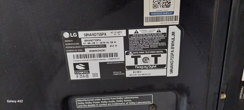 TV LED de 50 pulgadas con detalles - imagen 3