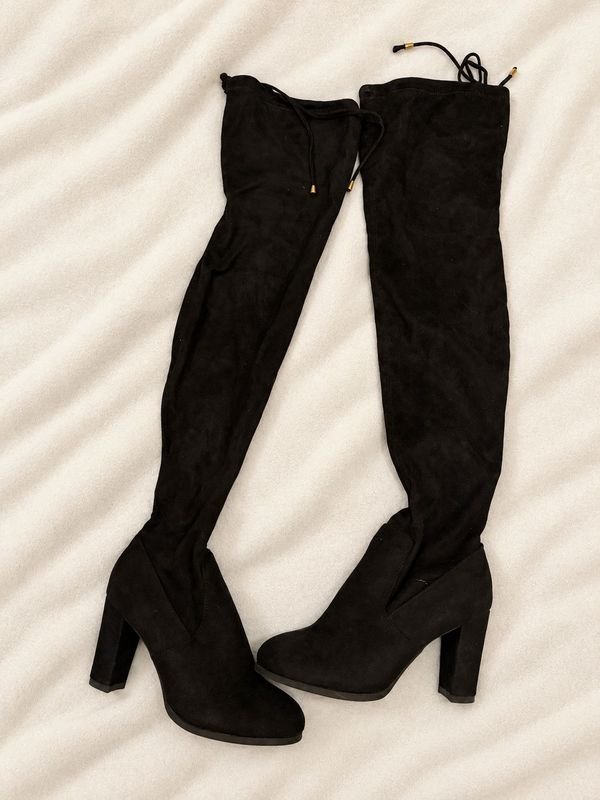 Botas Bucaneras Negras Talle 38