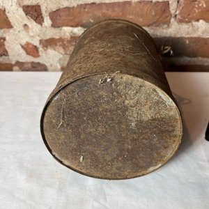 Tarro Lechero Antiguo de Chapa - imagen 4