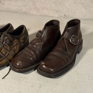 Lote de 3 Pares de Zapatos de Cuero Talle 6 - imagen 3