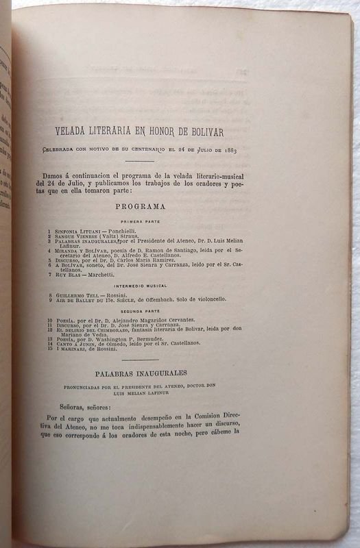 Revista Anales Del Ateneo Del Uruguay, 1883 - Edición Original - imagen 4