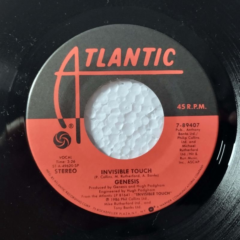 Álbum Genesis: Invisible Touch, 1986, Simple Importado USA - imagen 3