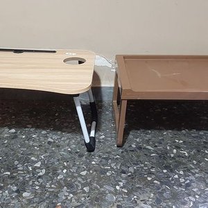 Barcito Plegable con Ruedas y Dos Mesas para Cama - imagen 3