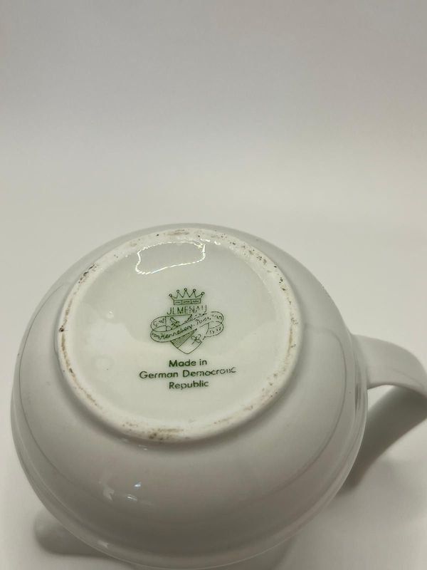 Lote de porcelana Alemana decorada con flores - imagen 2