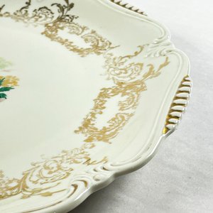 Fuente en porcelana bavaria 31,5 cm" - imagen 3