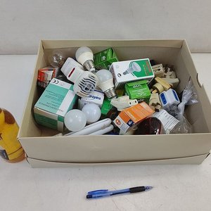 Lote de Lamparitas LED, Halógenas, Incandescentes y Adaptadores de Corriente - imagen 3