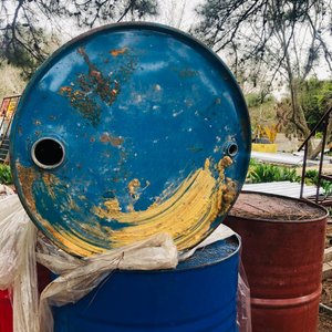 Lote de 5 Tanques de Chapa de 200 Litros - imagen 2