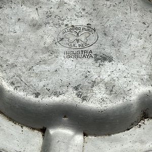 Cenicero de Aluminio "Mariposa" Industria Uruguaya - imagen 3