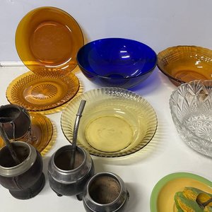 Set de Mate y Vajilla: 5 Mates, 4 Bombillas, 4 Bowls, 3 Platos y Más - imagen 10