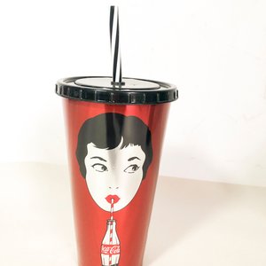 Set de 4 Vasos Coca Cola con Diseño Retro - imagen 3