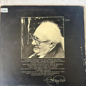 Disco de Vinilo Andrés Segovia "Obras Breves Españolas" - imagen 3