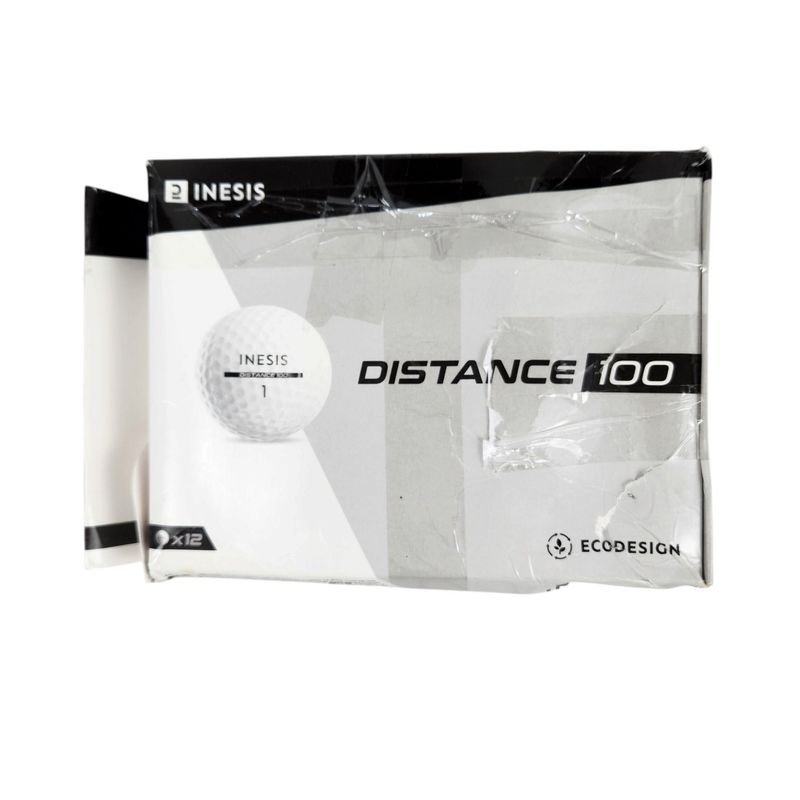Pelotas de Golf Inesis Distance 100 Blancas (8 Unidades)