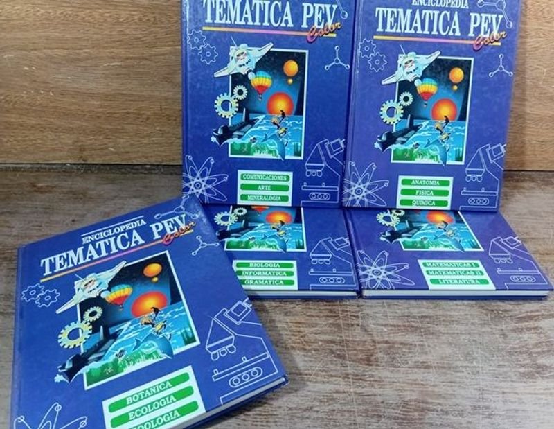 Tomos Enciclopedia Temática PEV: Arte, Biología, Ciencias y Más