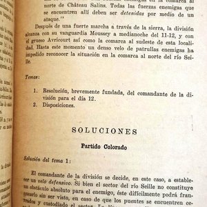 Libro "Temas Tácticos" Tomo III, Colección General Berisso, Edición 1927 - imagen 4