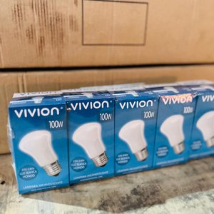 Lote siguiente: Lámparas Incandescentes VIVION 100W Blanca Hongo