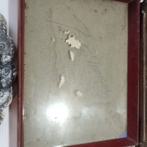Lote de Marcos Antiguos con Vidrio y Espejo de Hierro - imagen 5