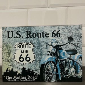 Lote anterior: Chapa Decorativa "US Route 66" Grande