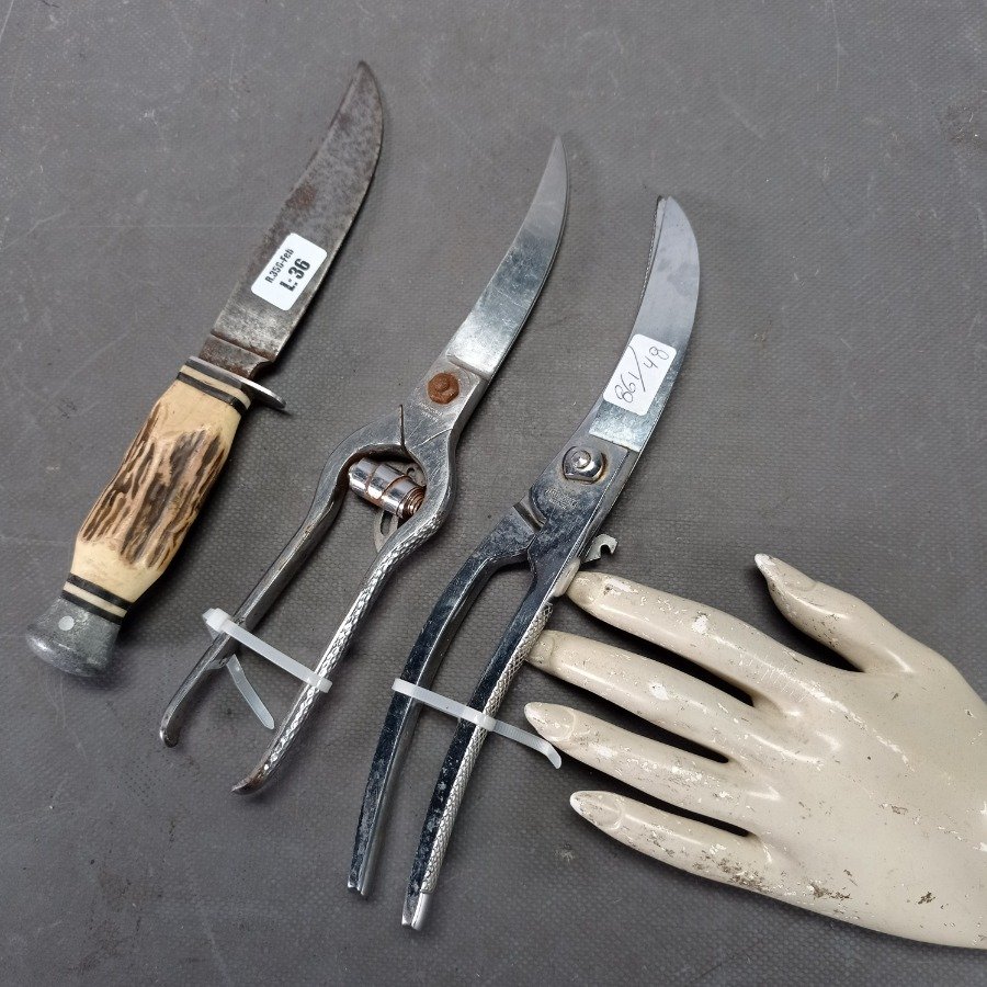 Tres piezas de cuchillo y trozadores de pollo - imagen 3