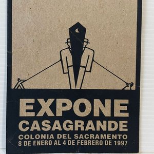 INVITACION DE EXPOSICION DE DANIEL BARBEITO  DE 1997 - imagen 1