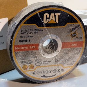 30 Discos de Corte para Hierro CAT (10 Pack x 3) - imagen 6