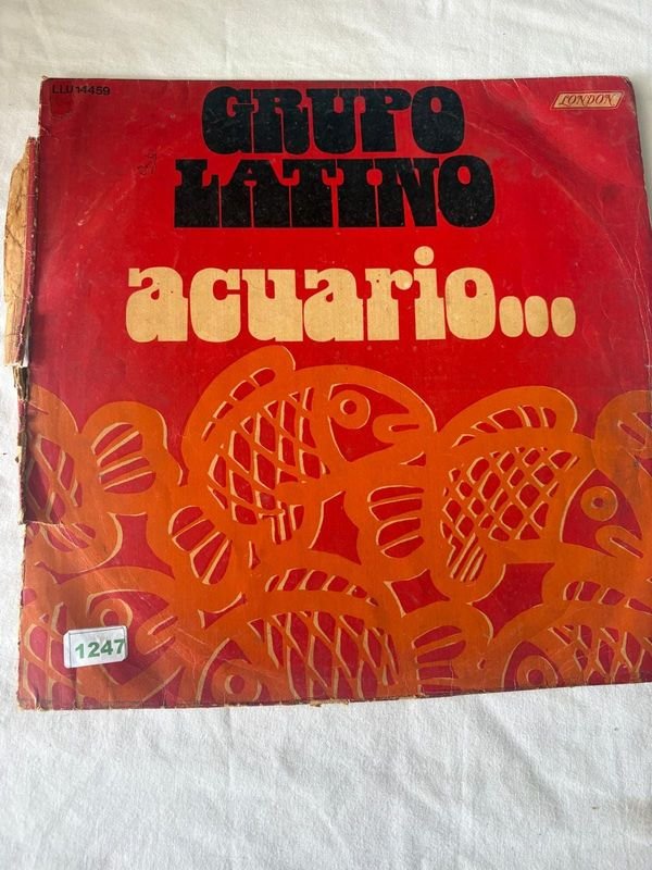 Disco de Vinilo "Acuario..." de Grupo Latino - London Records