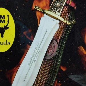 Cartel Metálico Decorativo Cuchillo Muela "Rodentero" 25 Aniversario - imagen 2