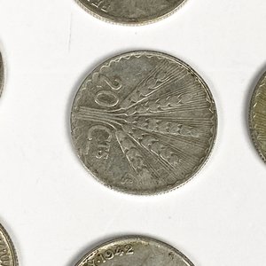 Veinte Monedas de Plata "Chanchitas" Uruguayas - imagen 3