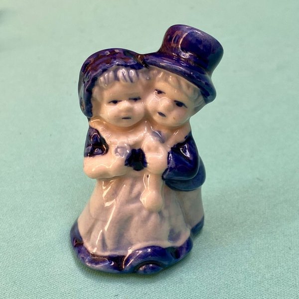 Tres adornos de porcelana Bavaria para vitrina - imagen 5