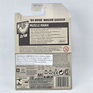 Hot Wheels '64 Nova Wagon Gasser Muscle Mania 2/10 - imagen 3