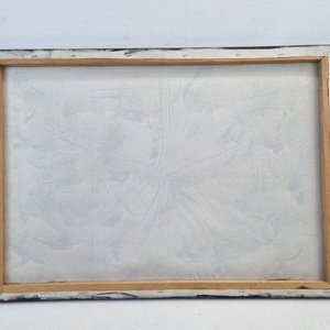 Par de Cuadros Decorativos Abstractos Modernos con Texturas y Detalles Metálicos - imagen 4