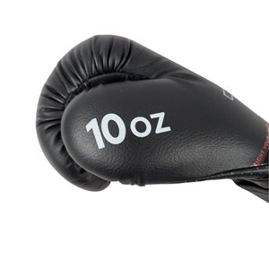 Guantes de Boxeo Decathlon Outshock Negros 10oz Nuevos - imagen 4