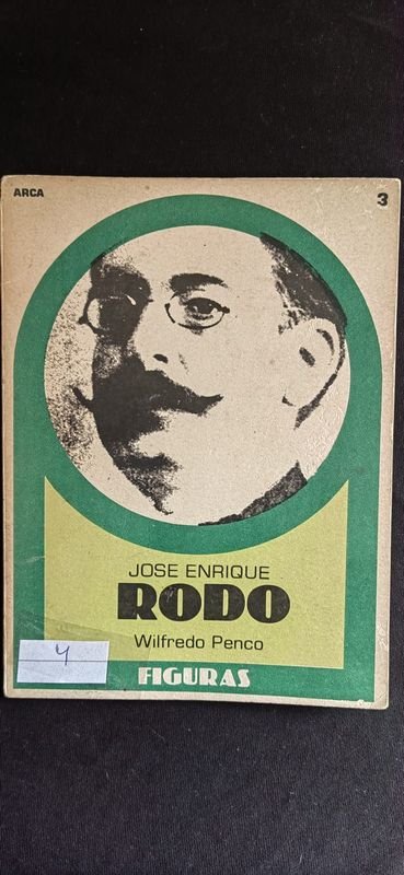 Libro Figuras de José Enrique Rodó por Wilfredo Penco, Ed. Arca
