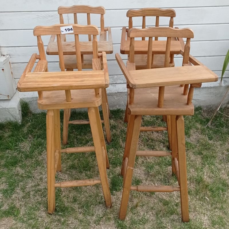 Lote anterior: Sillas de madera para niños con faltantes