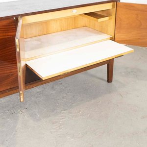 Aparador Americano de Madera con Bar y Cajones Interiores - imagen 2