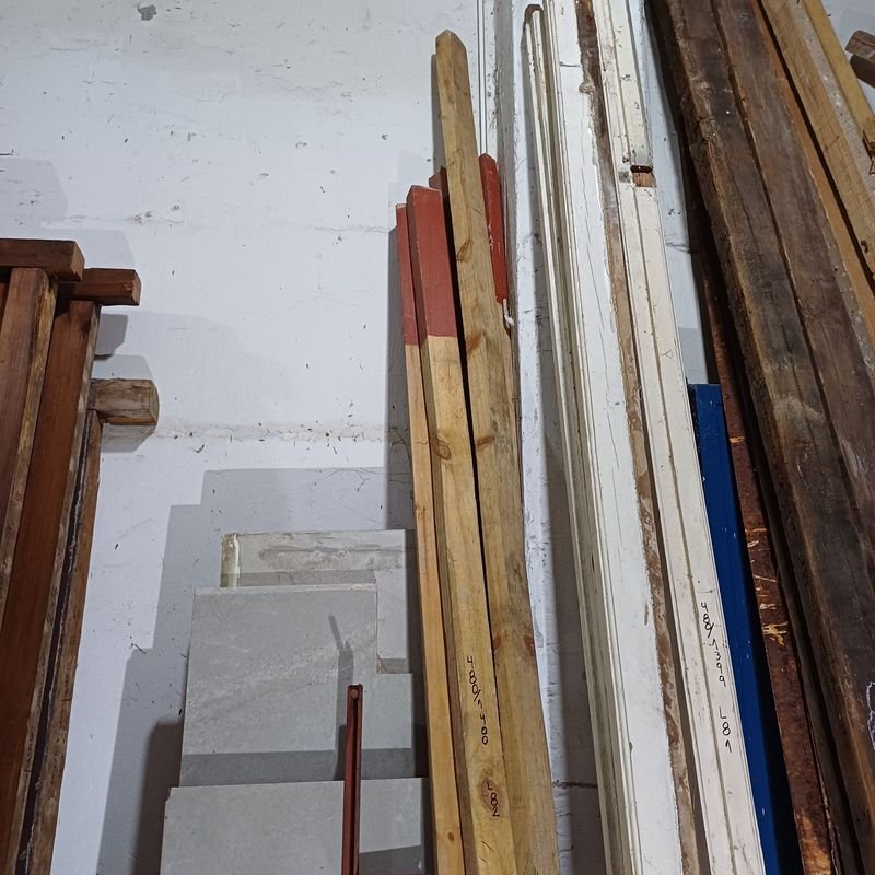 Cinco alfajías de pino para decoración - imagen 4