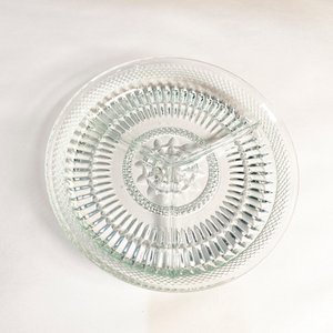 Copetinero "Deluxe" de Vidrio Hialino con Tres Compartimentos - imagen 2
