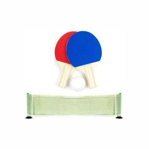 Lote siguiente: Set de Ping Pong Completo: 2 Raquetas, Red y Pelota