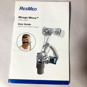 CPAP Nidek Silenzio con Bolso Azul y Máscara ResMed Mirage Micro - imagen 3
