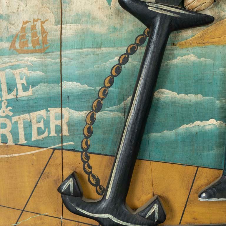 Cartel decorativo de madera Jack Tars Inn - imagen 2