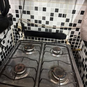 Cocina a Gas Bronx Blanca con Horno y 4 Hornallas - imagen 2