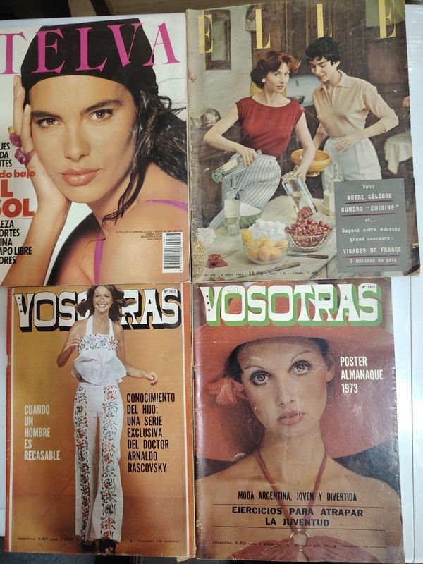 Revistas Vintage de Moda de Paris - Alta costura y tendencia ideal para coleccionistas
