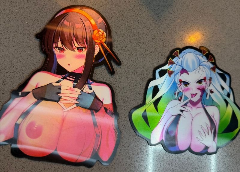 Stickers de Anime: Anya Forger y Daki